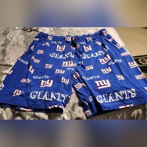 New York Giants Sleepwear Shorts